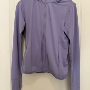 Uniqlo Lavender Ultra Stretch AIRism Full-Zip Hoodie XS